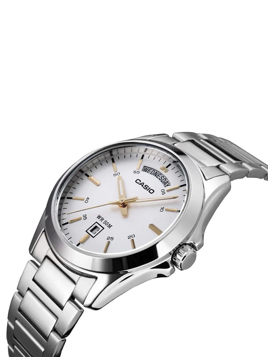 Casio Casio Collection MTP-1370D-7A2VDF (MTP-1370D-7A2)  - задняя крышка металл латунь корпуса, япония часы
