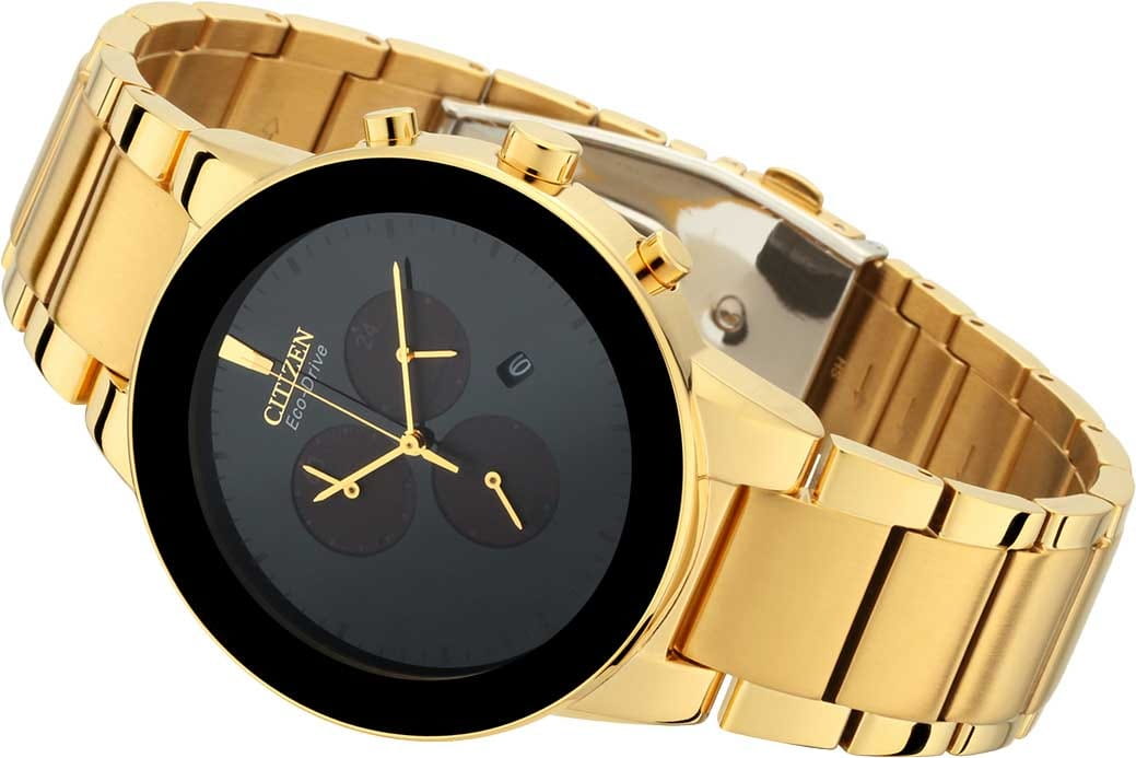 Citizen Citizen Eco-Drive Axiom AT2242-55E мужские часы черный циферблат на запястье