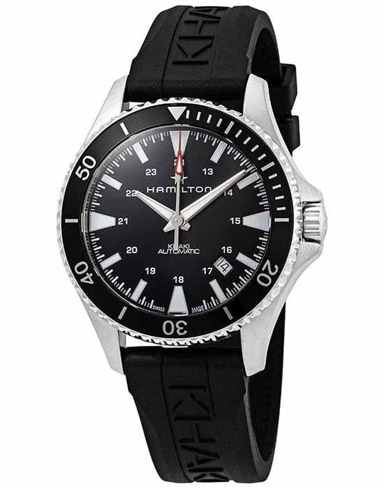 Hamilton Hamilton Khaki Navy Scuba H82335331 , наручные мужские часы фото под углом