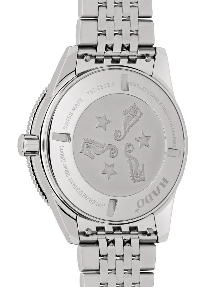 Rado Rado Captain Cook Automatic R32505203, captain cook швейцария мужские часы на браслете нержавеющая сталь боковой вид