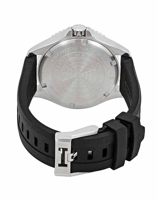 Оригинальные часы Hamilton Hamilton Khaki Navy Scuba H82335331 механические калибр механизма h-10 общий вид