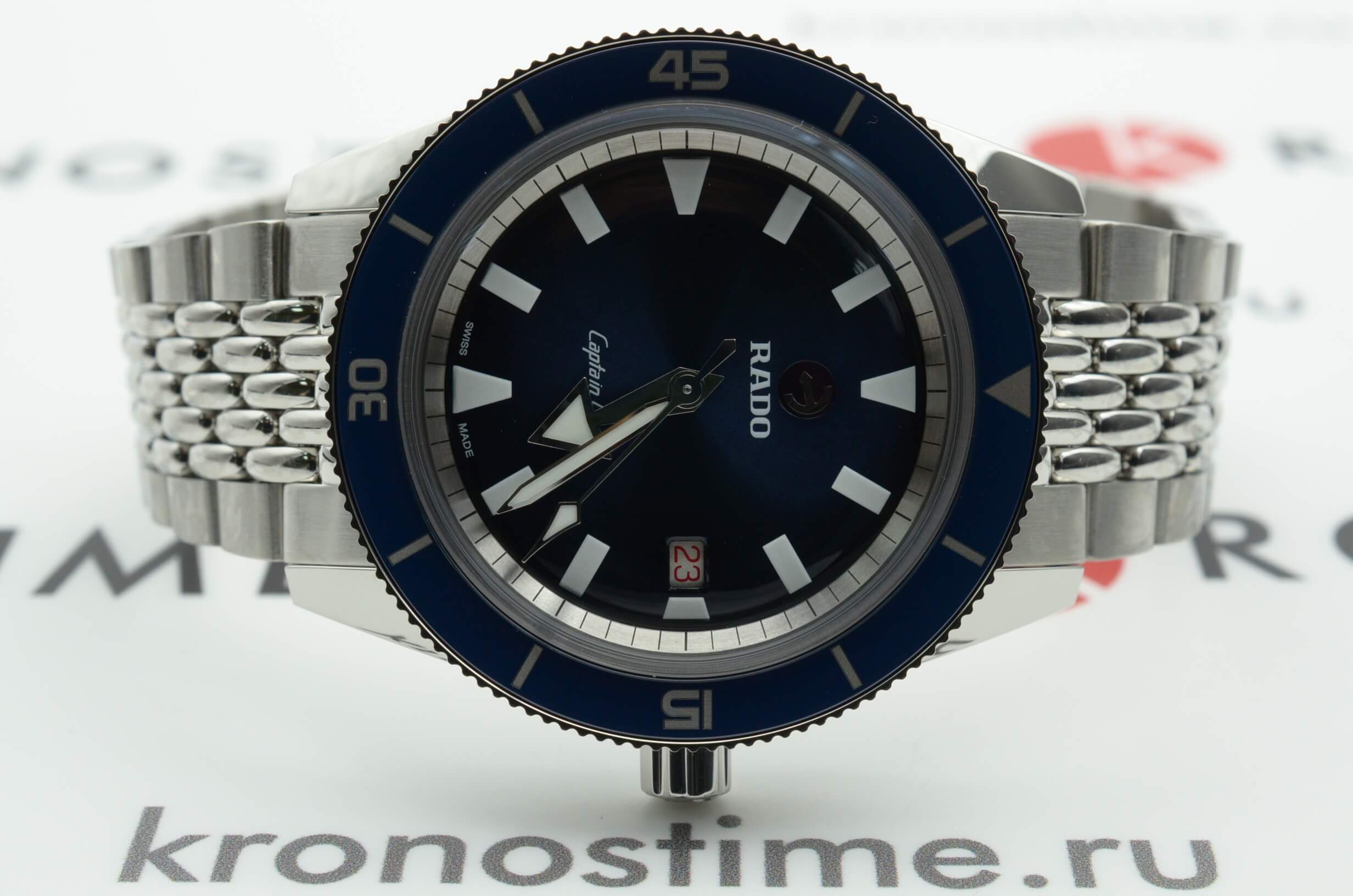 Rado Rado Captain Cook Automatic R32505203 Automatic — детали корпуса и нержавеющая сталь
