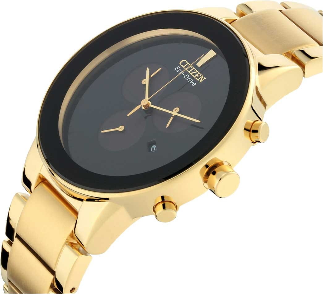 Citizen Citizen Eco-Drive Axiom AT2242-55E, eco-drive япония мужские часы на браслете нержавеющая сталь с ip-покрытием боковой вид