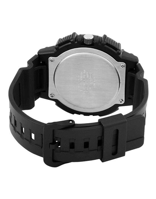 Casio Casio Collection MCW-200H-2AVDF (MCW-200H-2A), illuminator япония мужские часы на браслете пластик боковой вид