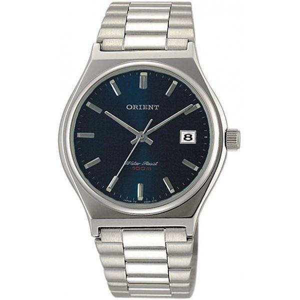 Orient Orient UN3T003D (FUN3T003D)  FUN3T003D  мужские часы черный циферблат, браслет  — вид спереди