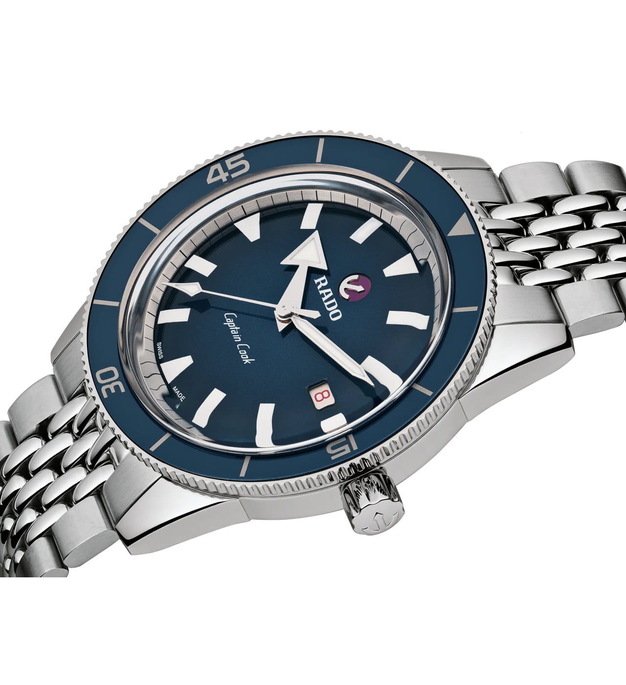 Rado Rado Captain Cook Automatic R32505203 Automatic, наручные мужские часы фото под углом