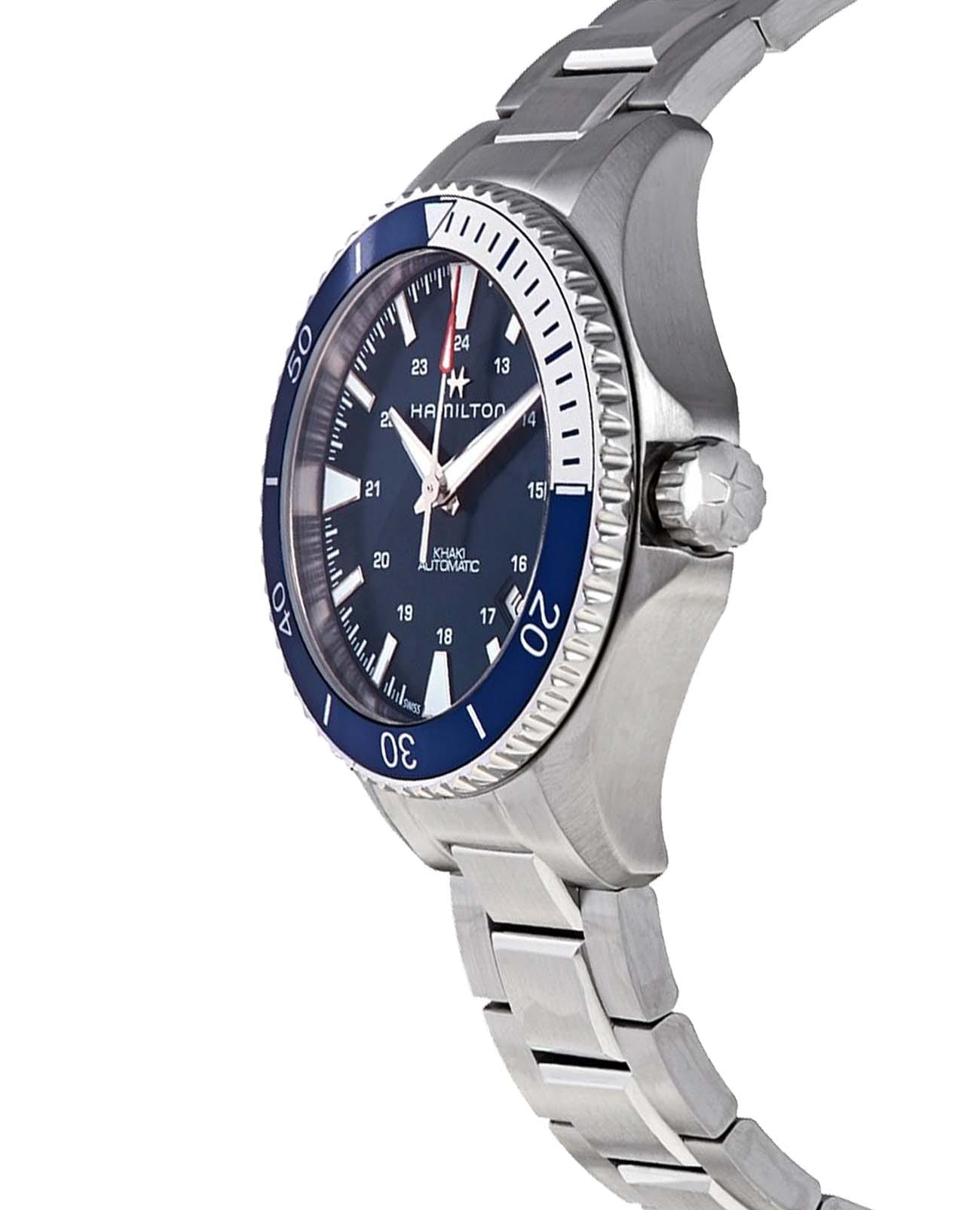 Hamilton Hamilton Khaki Navy Scuba Auto H82345141 , наручные мужские часы фото под углом