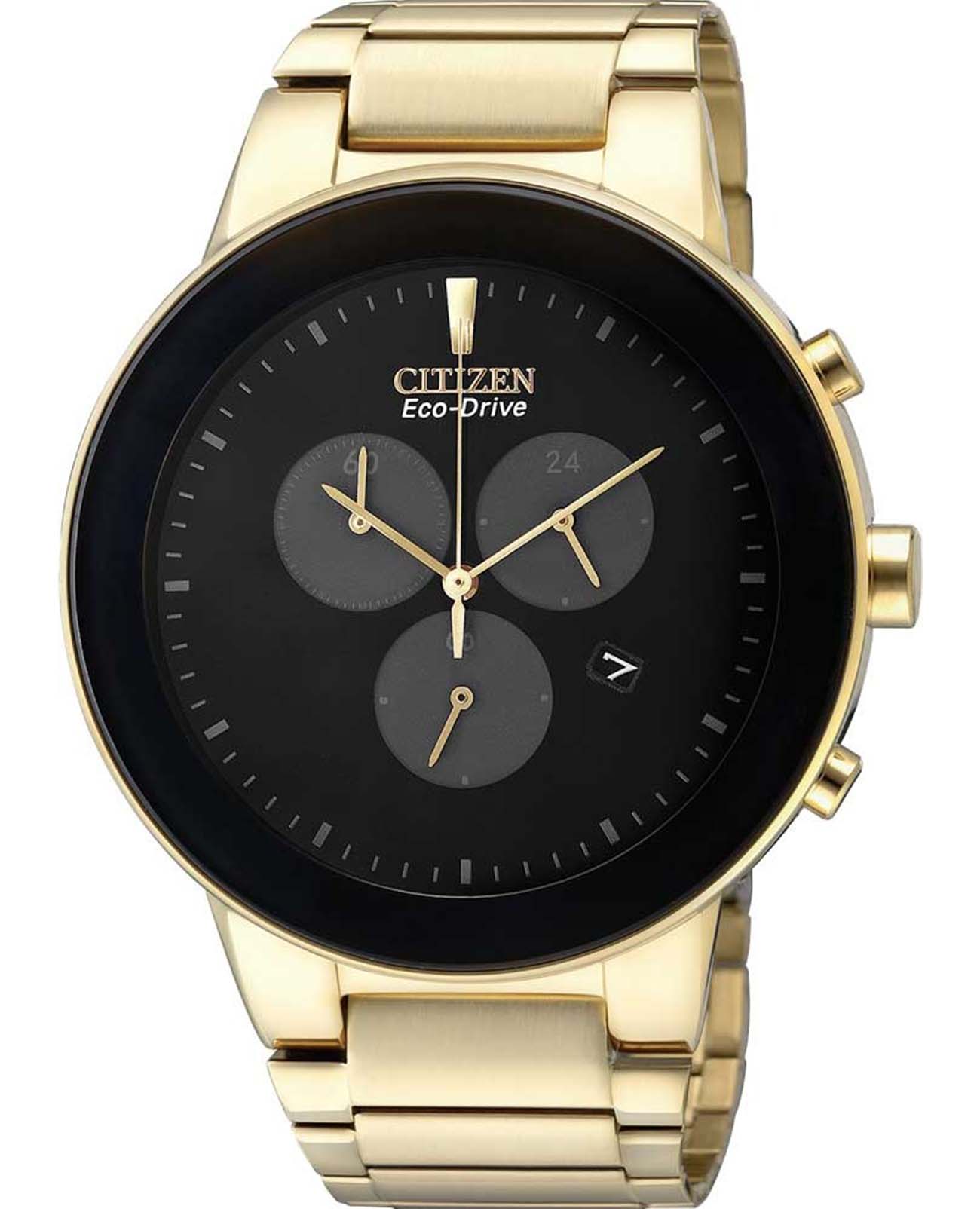 Citizen Citizen Eco-Drive Axiom AT2242-55E , наручные мужские часы фото под углом