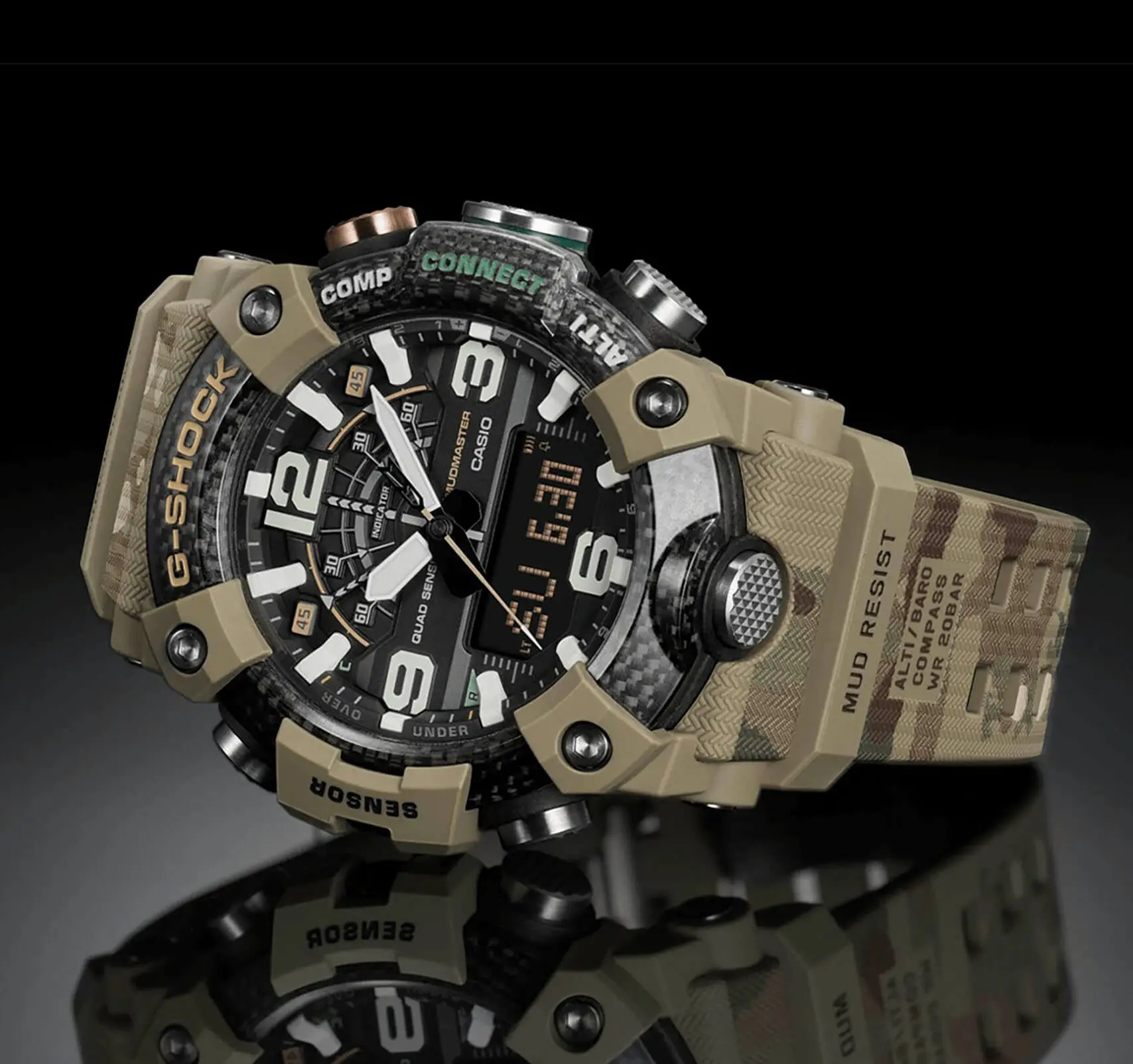 Часы Casio British Army x G-Shock GG-B100BA-1A купить в Санкт-Петербурге по  цене 73115 RUB: описание, характеристики