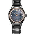 Rado Rado True Automatic Diamonds R27242852 Automatic R27242852 механические женские часы перламутровый циферблат, браслет высокотехнологичная керамика — вид спереди