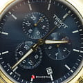Tissot T1166172204100 наручные мужские часы застежка крупным планом