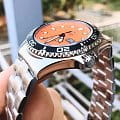 Orient Orient Diving Sports Automatic AA02006M мужские часы оранжевый циферблат на запястье
